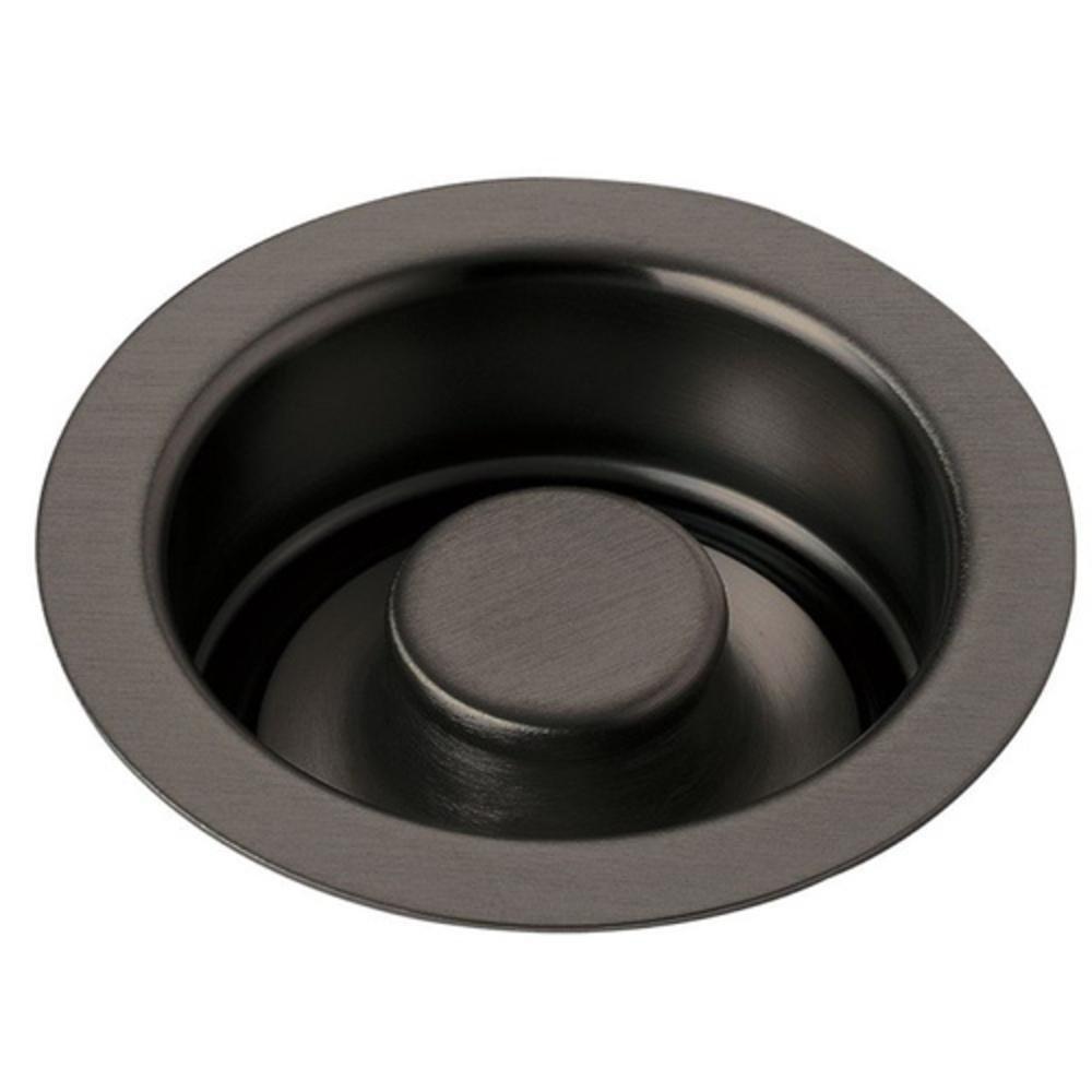 Brizo Luxe Steel 1-11/16 x 4-1/2 in. Brass Disposer Flange and Stopper 
