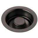1-11/16 x 4-1/2 in. Brass Disposer Flange and Stopper in Luxe Steel