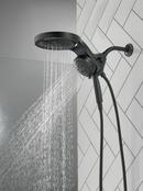 Delta Faucet Matte Black Multi Function Showerhead 