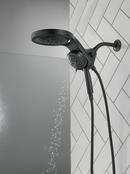 Delta Faucet Matte Black Multi Function Showerhead 