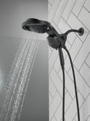 Delta Faucet Matte Black Multi Function Showerhead 