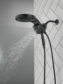 Delta Faucet Matte Black Multi Function Showerhead 