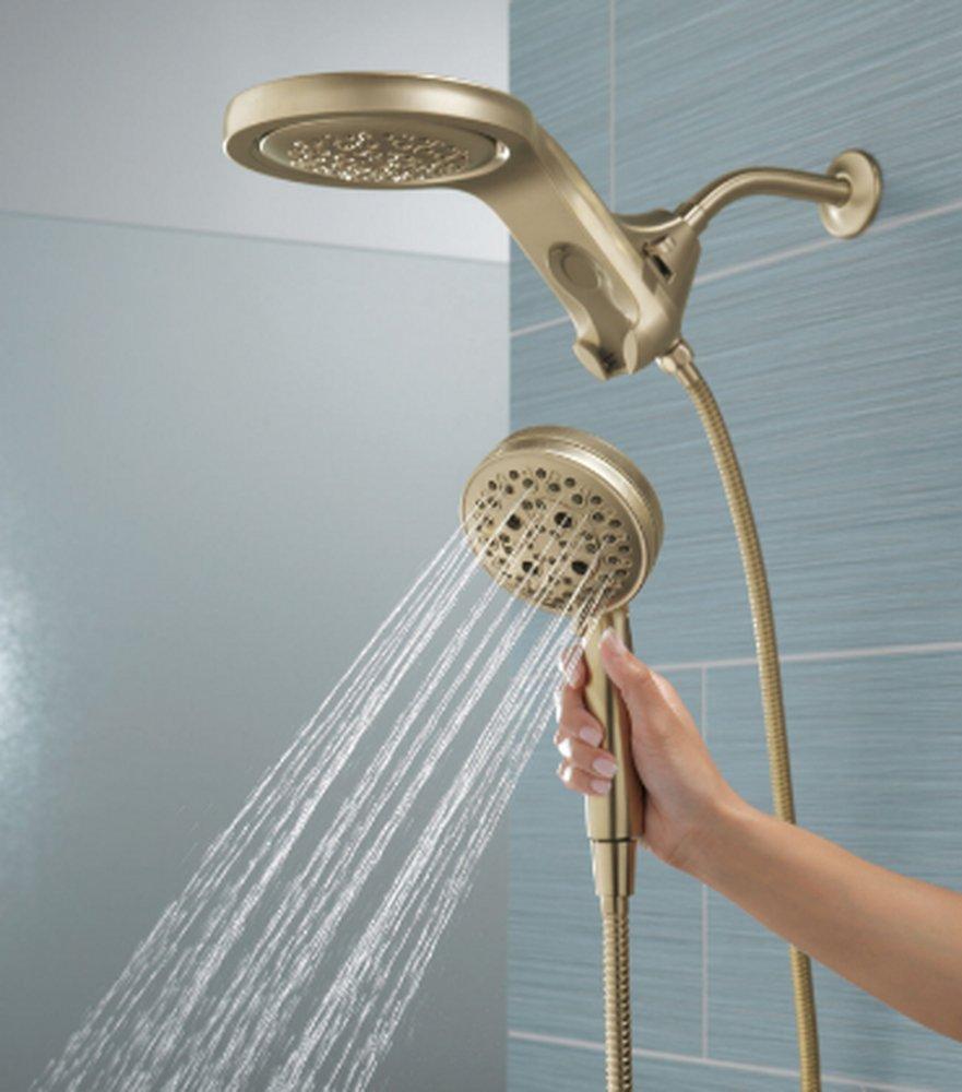 Delta Faucet Champagne Bronze Multi Function Showerhead 