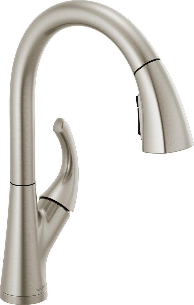 Peerless&reg; Brilliance&reg; Stainless Single Handle Pull Down Kitchen Faucet 