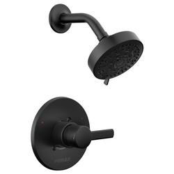Single Handle Multi Function Shower Faucet in Matte Black (Trim Only)