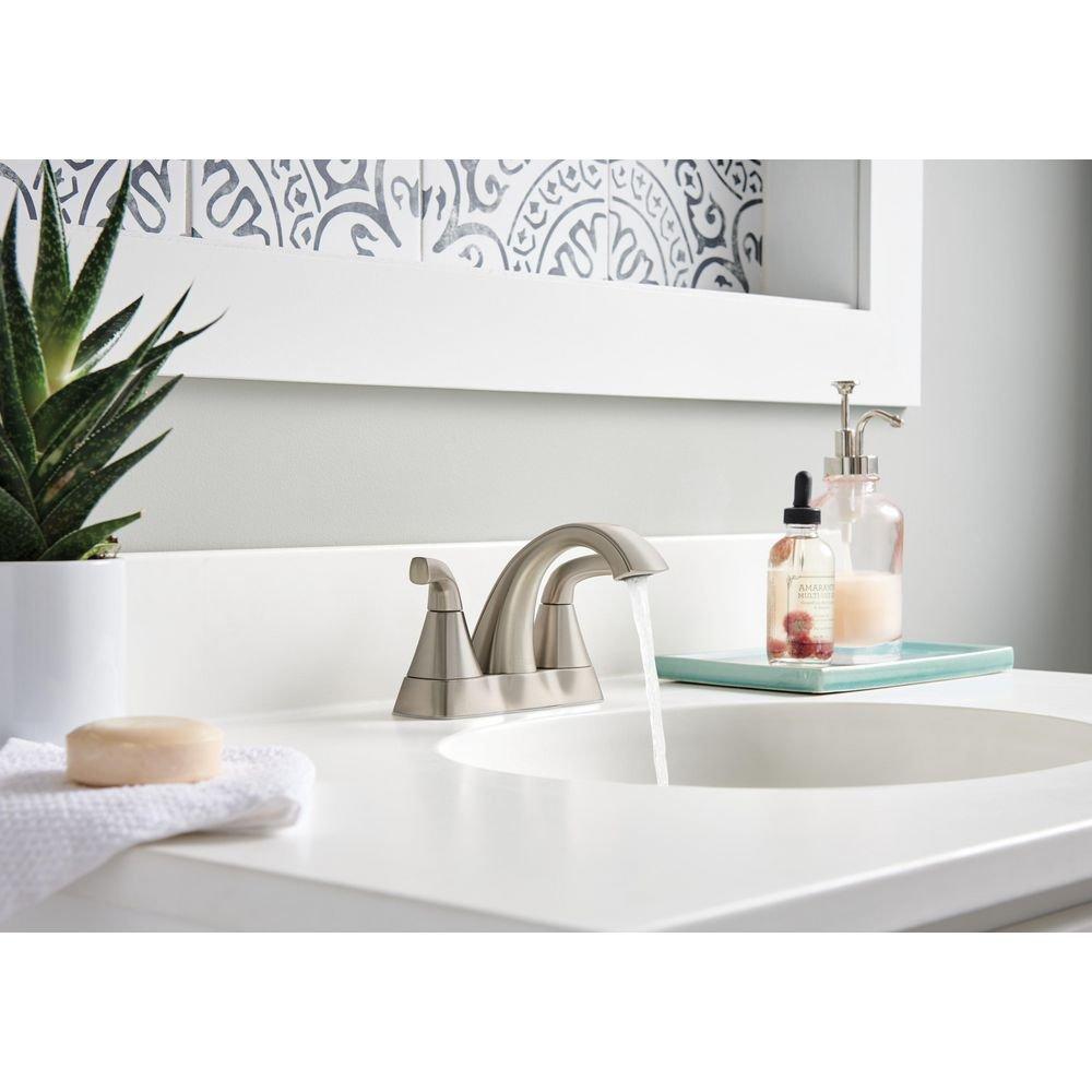 Two Handle Bathroom Sink Faucet 