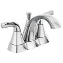 Two Handle Centerset Bathroom Sink Faucet in Chrome 