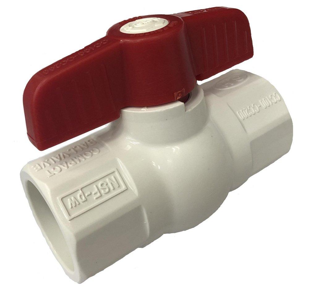 PROFLO® Plastic Full Port Solvent Weld Ball Valve 