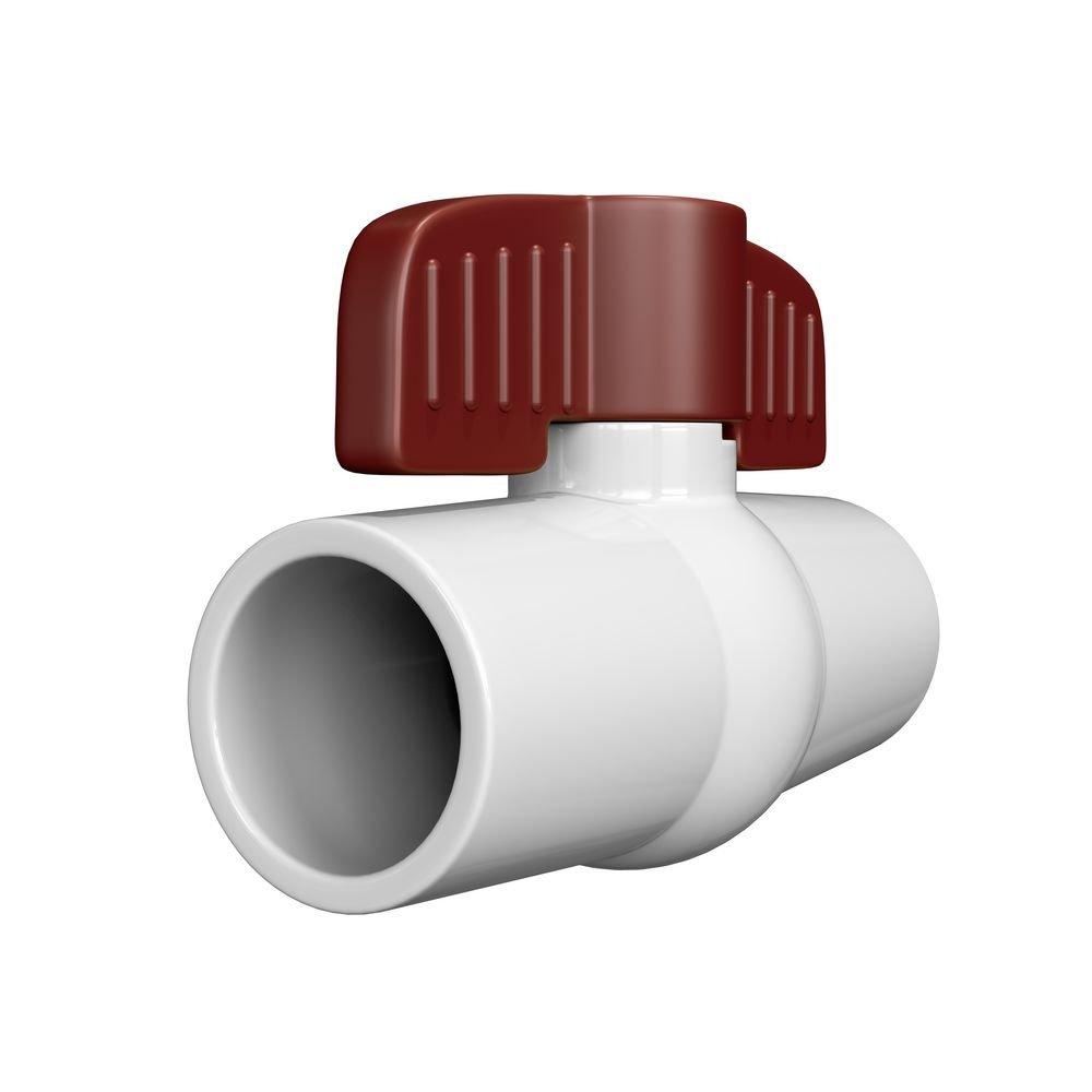 PROFLO&reg; Plastic Full Port Solvent Weld Ball Valve 