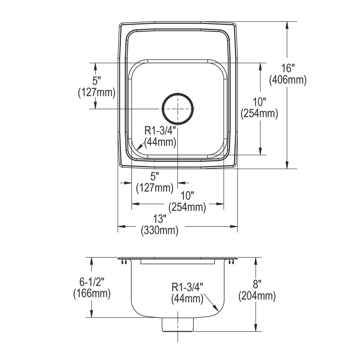 Elkay Lustrous Satin 43 x 22 in. Stainless Steel Double Bowl Drop-in Kitchen Sink in Lustrous Satin 