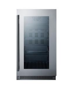 17-1/2 in. 2.9 cu. ft. Beverage Cooler in Black