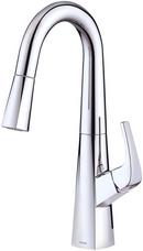 Single Handle Pull Down Kitchen Faucet in Chrome