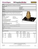 Omega Flex Flanged x MNPT Domestic Carbon Steel Adapter 