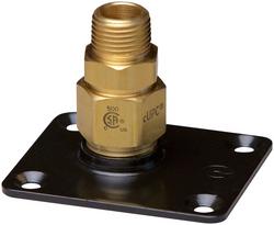 1/2 in. Flanged x MNPT Domestic Carbon Steel Adapter