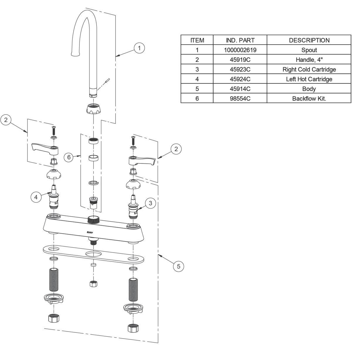 Elkay Lustrous Highlighted Satin Single Bowl Top Mount Bar Sink and Faucet Kit 