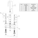 Elkay Lustrous Highlighted Satin Single Bowl Top Mount Bar Sink and Faucet Kit 