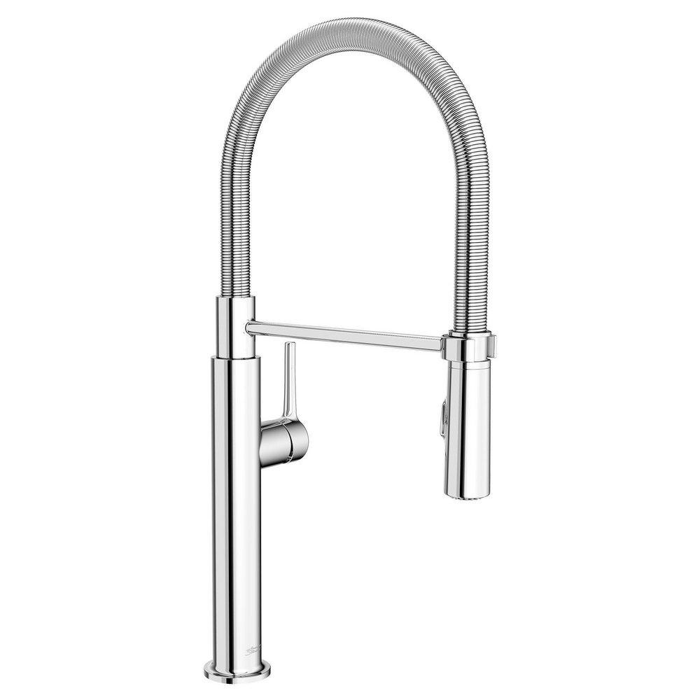 American Standard Chrome Single Handle Pull Down Kitchen Faucet 