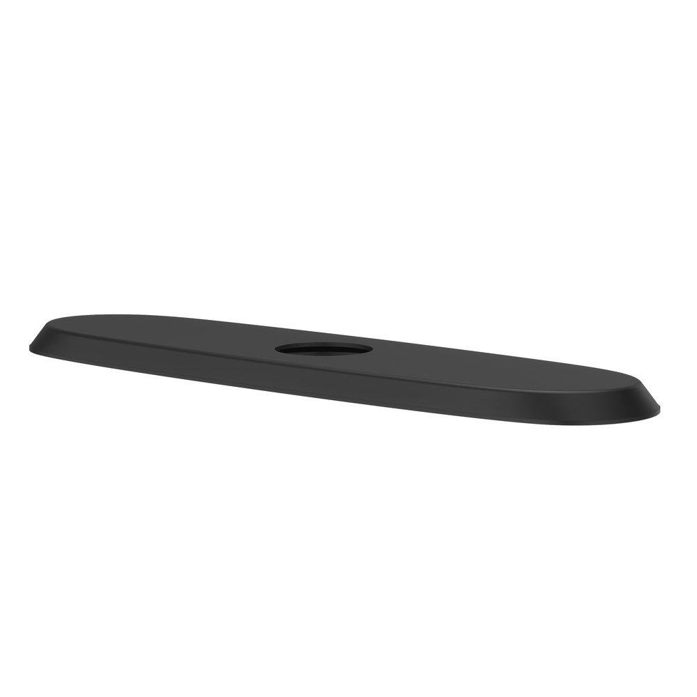 Pfister Matte Black Deck Plate 