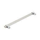 MULINO 10-1/16 IN (256 MM) CENTER-TO-CENTER SILVER CHAMPAGNE/POLISHED CHROME CABINET PULL 