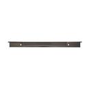 EXTENT 6-9/16 IN (167 MM) CENTER-TO-CENTER BLACK CHROME CABINET EDGE PULL 