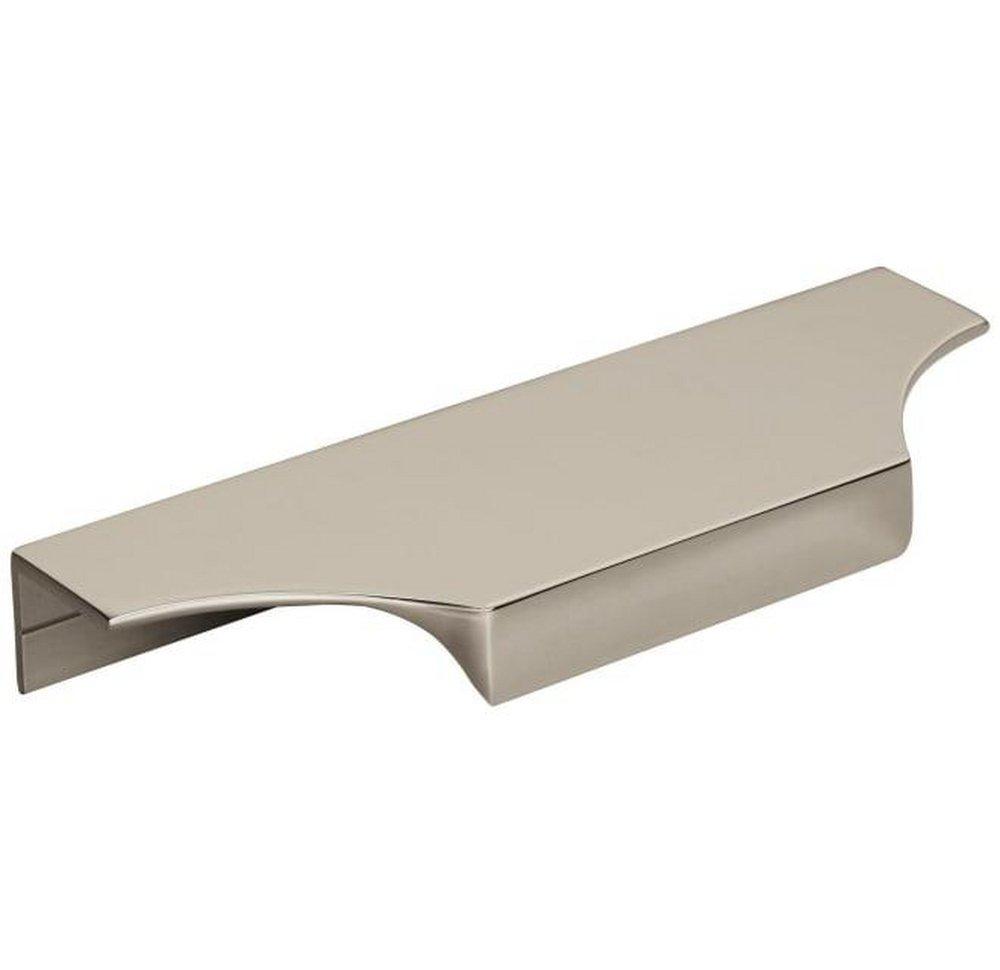 Amerock Polished Nickel 4-9/16 in. Center-to-Center Edge Pull 