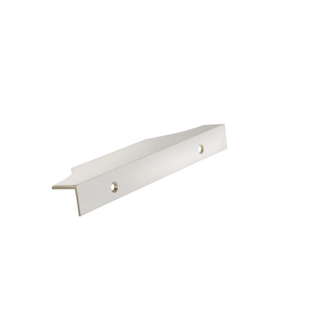 EXTENT 4-9/16 IN (116 MM) CENTER-TO-CENTER POLISHED NICKEL CABINET EDGE PULL 