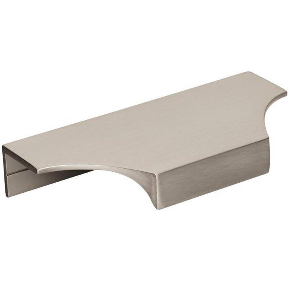 Amerock Satin Nickel 4-3/16 in. Center-to-Center Edge Pull 