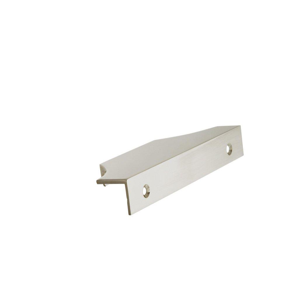 EXTENT 4-3/16 IN (106 MM) CENTER-TO-CENTER SATIN NICKEL CABINET EDGE PULL 