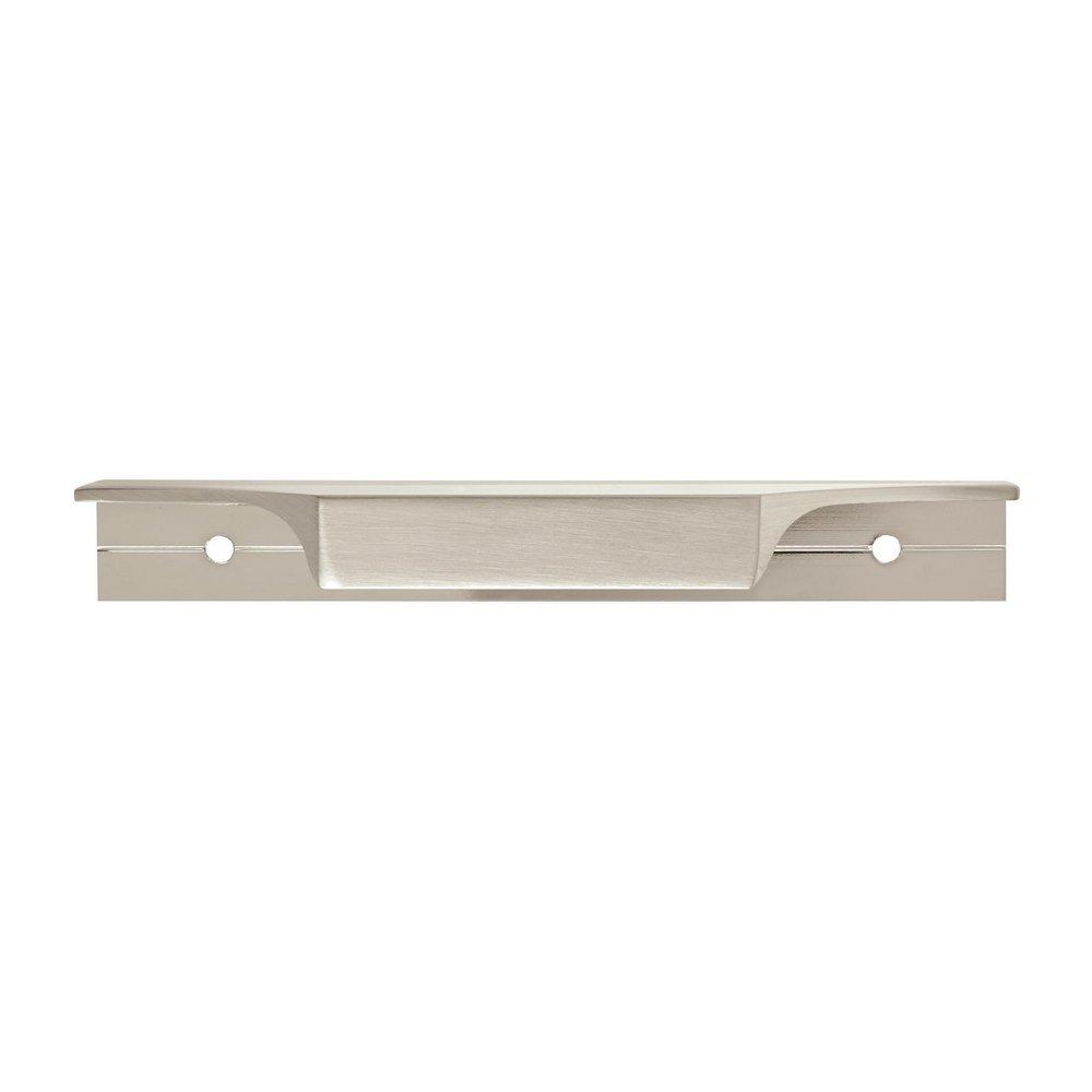 EXTENT 4-3/16 IN (106 MM) CENTER-TO-CENTER SATIN NICKEL CABINET EDGE PULL 