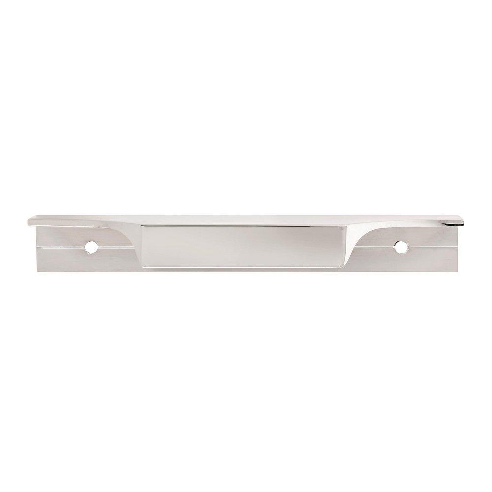 EXTENT 4-3/16 IN (106 MM) CENTER-TO-CENTER POLISHED CHROME CABINET EDGE PULL 