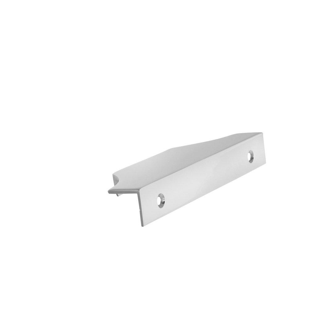 EXTENT 4-3/16 IN (106 MM) CENTER-TO-CENTER POLISHED CHROME CABINET EDGE PULL 