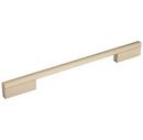 10-1/16 in. Center-to-Center Cabinet Pull in Silver Champagne