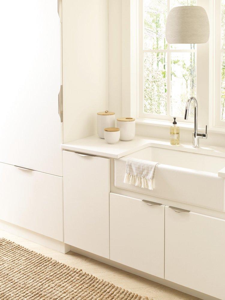 ALOFT 4-3/16 IN (106 MM) CENTER-TO-CENTER SATIN NICKEL CABINET EDGE PULL 