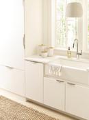 ALOFT 4-3/16 IN (106 MM) CENTER-TO-CENTER SATIN NICKEL CABINET EDGE PULL 