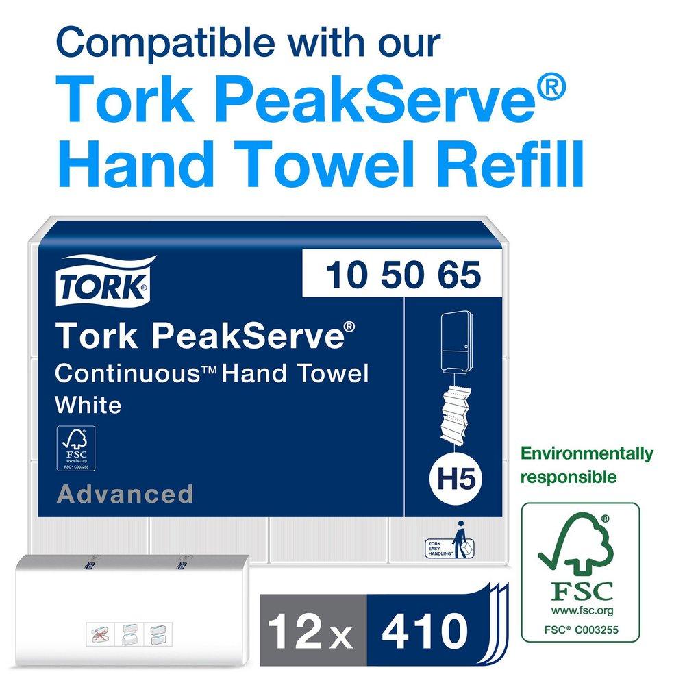 Tork Black Paper Hand Towel Dispenser, H5 System 
