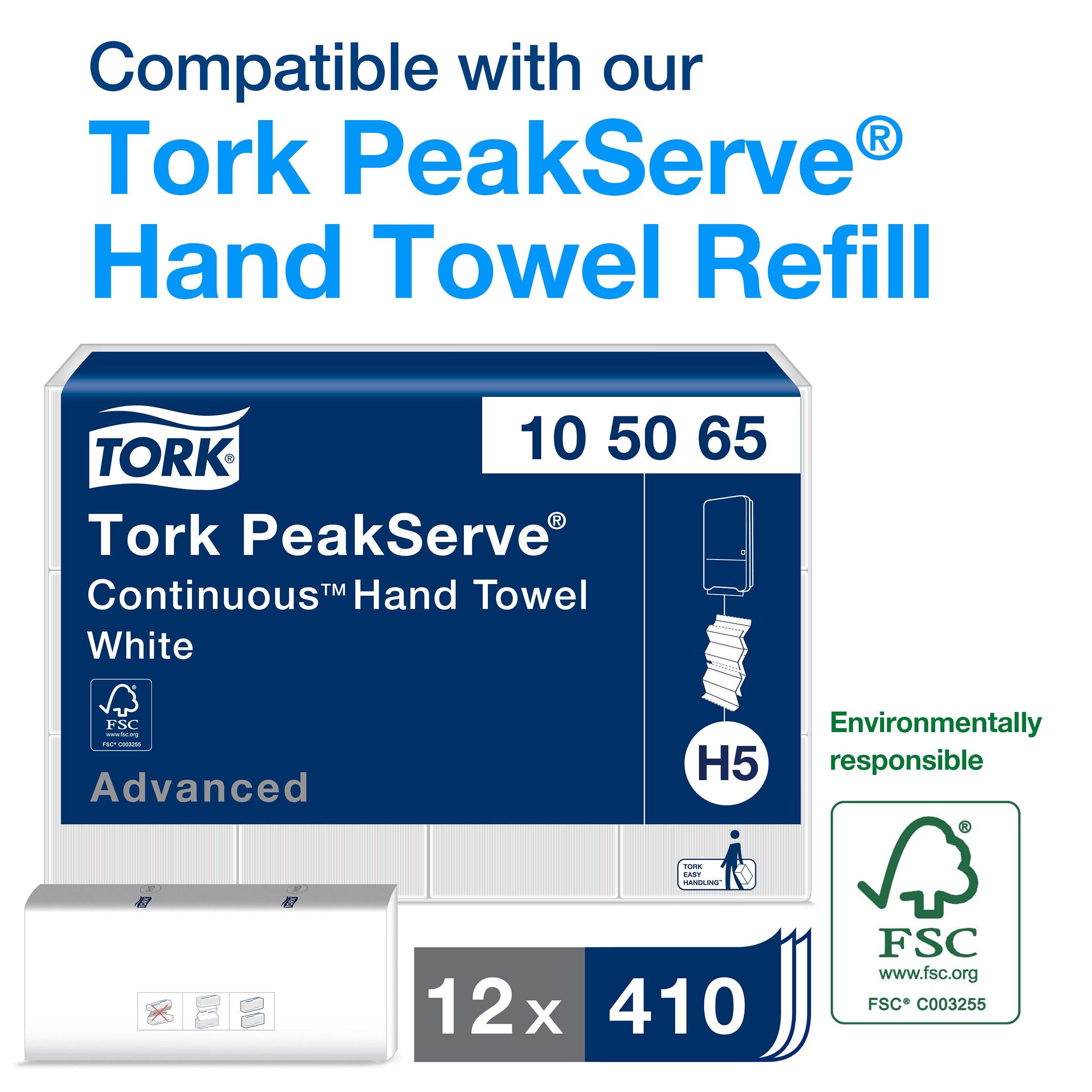 Tork Black Paper Hand Towel Dispenser, H5 System 