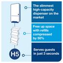 Tork Black Paper Hand Towel Dispenser, H5 System 