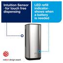 Tork Stainless Foam Skincare Automatic Dispenser with Intuition Sensor, S4 System 