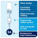 Tork Stainless Foam Skincare Automatic Dispenser with Intuition Sensor, S4 System 