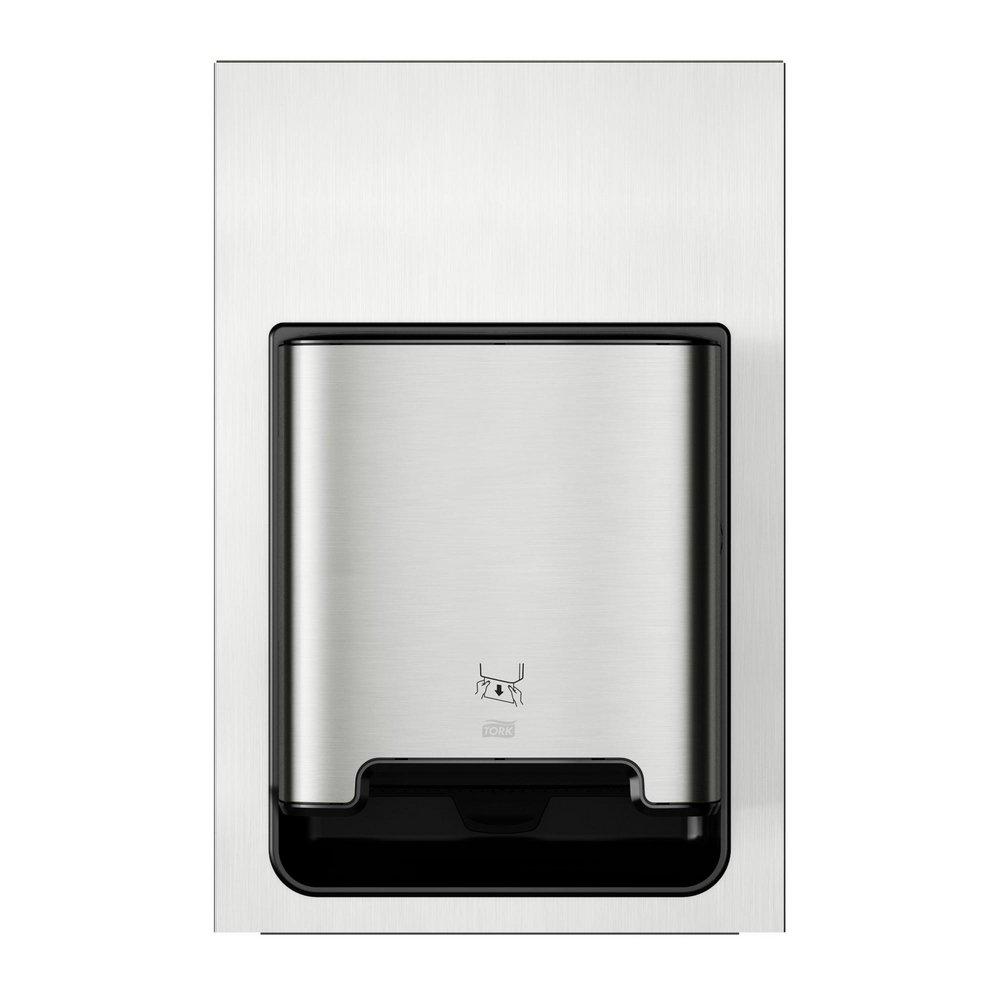 Tork Stainless Paper Hand Towel Roll Dispenser Recessed, H1 System 