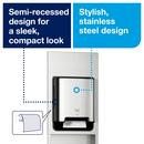 Tork Stainless Paper Hand Towel Roll Dispenser Recessed, H1 System 
