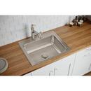 Elkay Lustrous Satin 25 x 21-1/4 in. Stainless Steel Single Bowl Drop-in Kitchen Sink in Lustrous Satin 