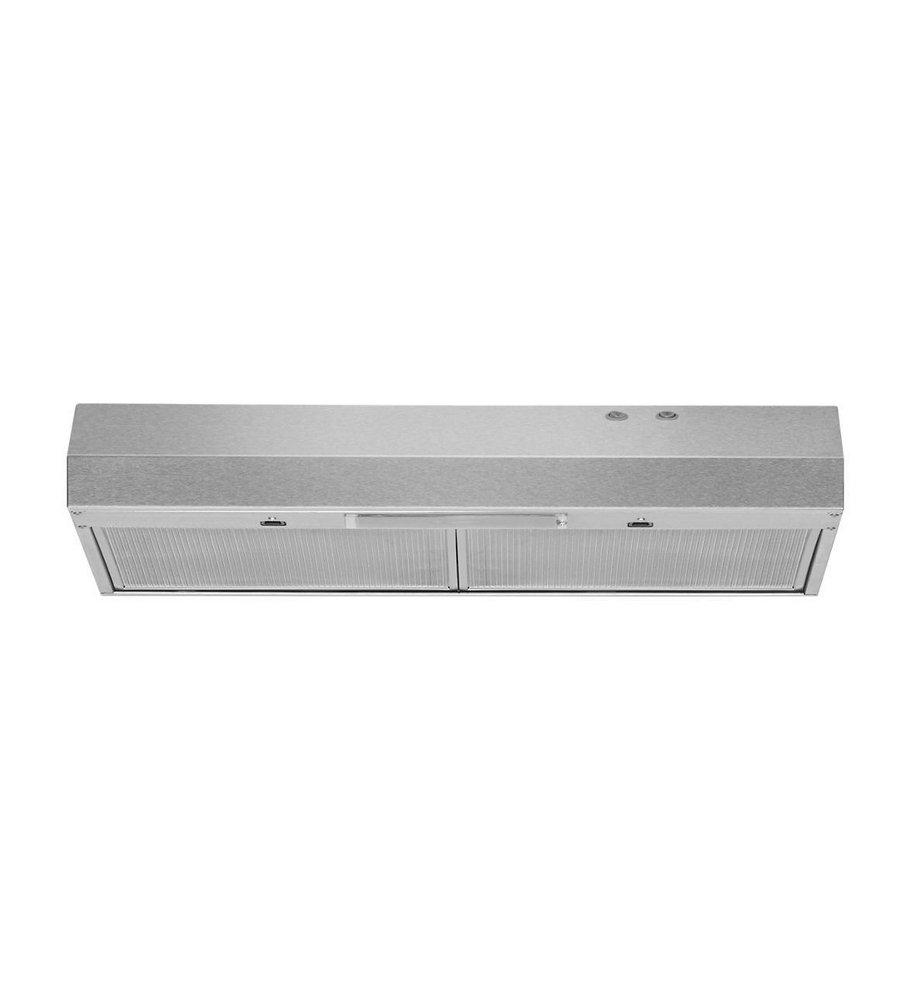 Whirlpool Stainless Steel 7 x 29-15/16 x 18-1/2 x 30 in. 270 cfm Standard Recirculating Hood & Vent 