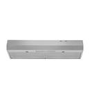 Whirlpool Stainless Steel 7 x 29-15/16 x 18-1/2 x 30 in. 270 cfm Standard Recirculating Hood & Vent 