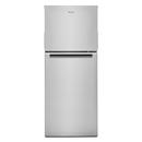 24 in. Top Mount Freezer and Full Refrigerator in Fingerprint Resistant Stainless