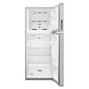 Whirlpool Fingerprint Resistant Stainless Steel 24 in. 11.6 cu. ft. Counter Depth Top Mount Freezer Full Refrigerator 