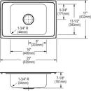 Elkay Brushed Satin *CVR* SS FTN W/SNK BWL 
