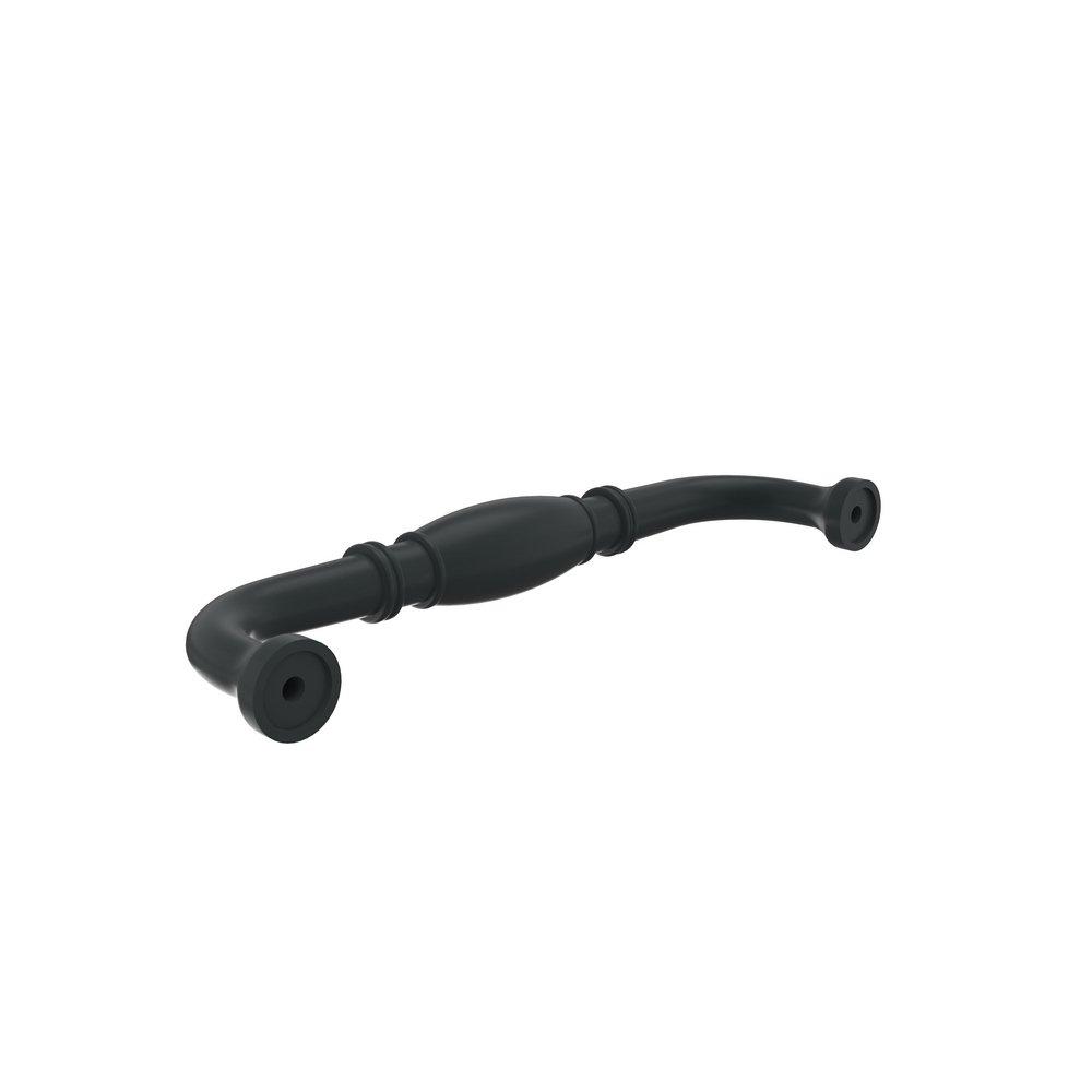 Granby 5-1/16 in (128 mm) Center-to-Center Matte Black Cabinet Pull 