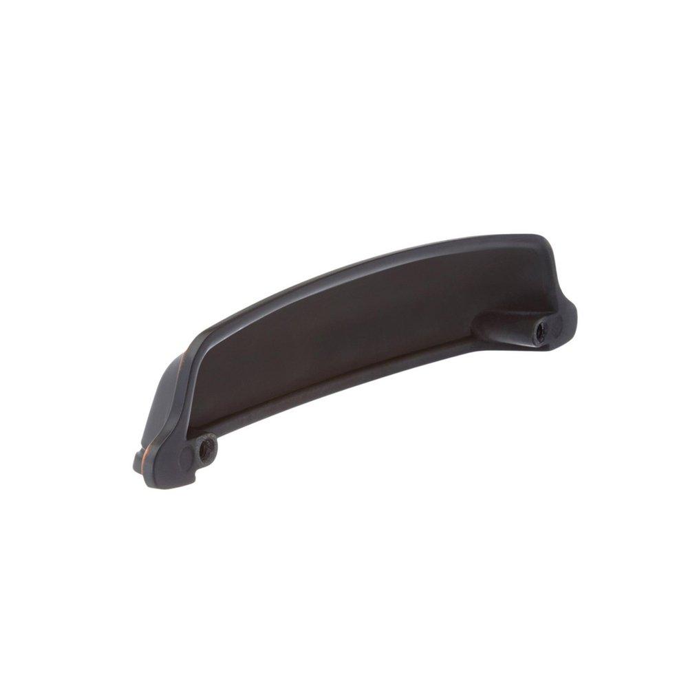 Allison Value Hardware 5-1/16 in (128 mm) Center-to-Center Oil Rubbed Bronze Cabinet Cup Pull 