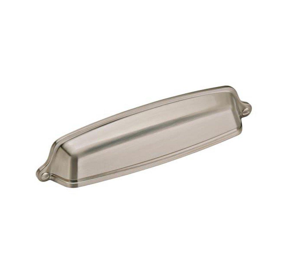 Amerock Satin Nickel 5-1/16 in. Center-to-Center Cup Pull 
